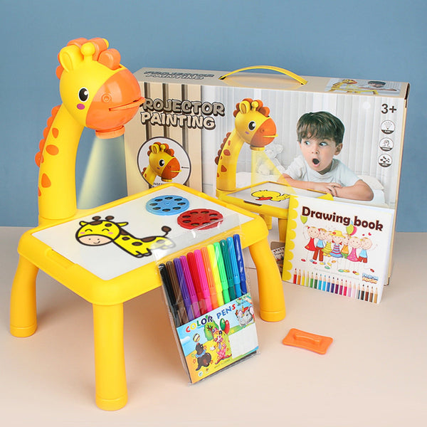 Projector Painting Desk Drawing Board Table With Projection Function